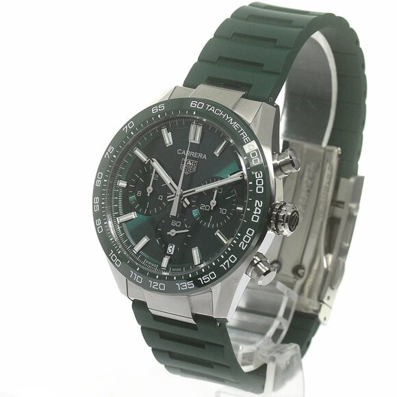 TAG HEUER Carrera Caliber Heuer 02 CBN2A1N.FT6238 Chronograph AT Men's_843670 - Picture 1 of 7